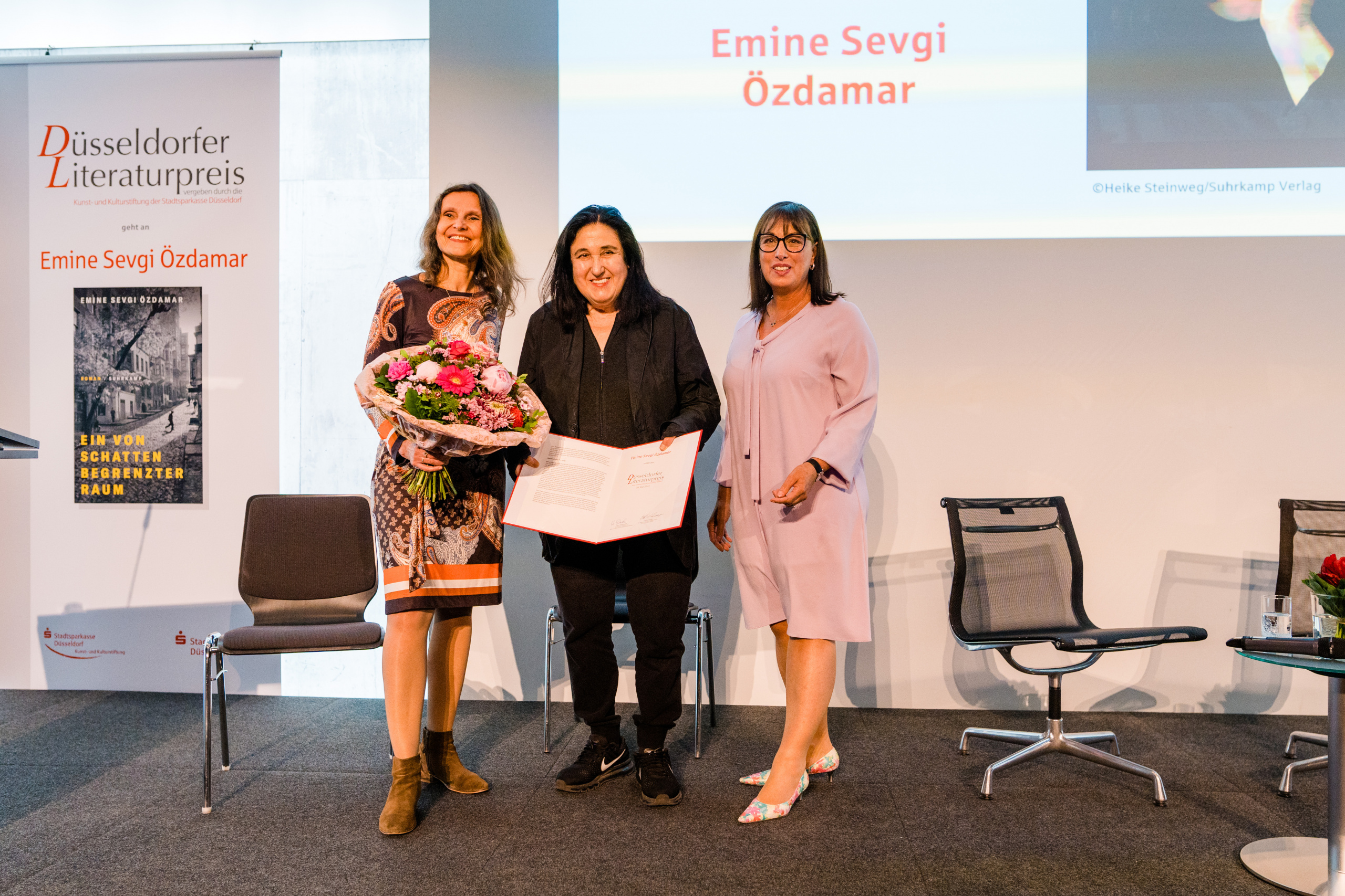 Emine Sevgi Özdamar erhält den „Düsseldorfer Literaturpreis“